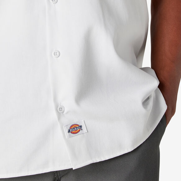 Short Sleeve Work Shirt - White &#40;WH&#41;
