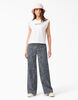 Pantalon de travail &agrave; jambe large pour femmes - Rinsed Navy Crosshatch &#40;R2A&#41;