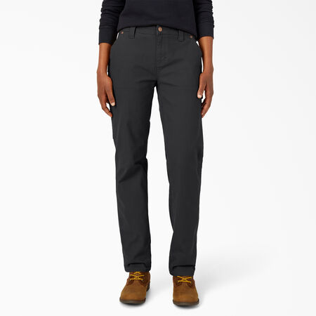Women&rsquo;s Duck Carpenter Pants - Rinsed Black &#40;RBK&#41;