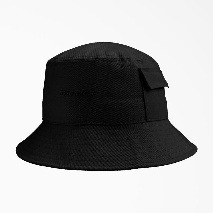 Logo Script Bucket Hat - Black &#40;BK&#41;