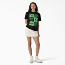 T-shirt &agrave; imprim&eacute; de style groupe pour femmes - Black &#40;KBK&#41;