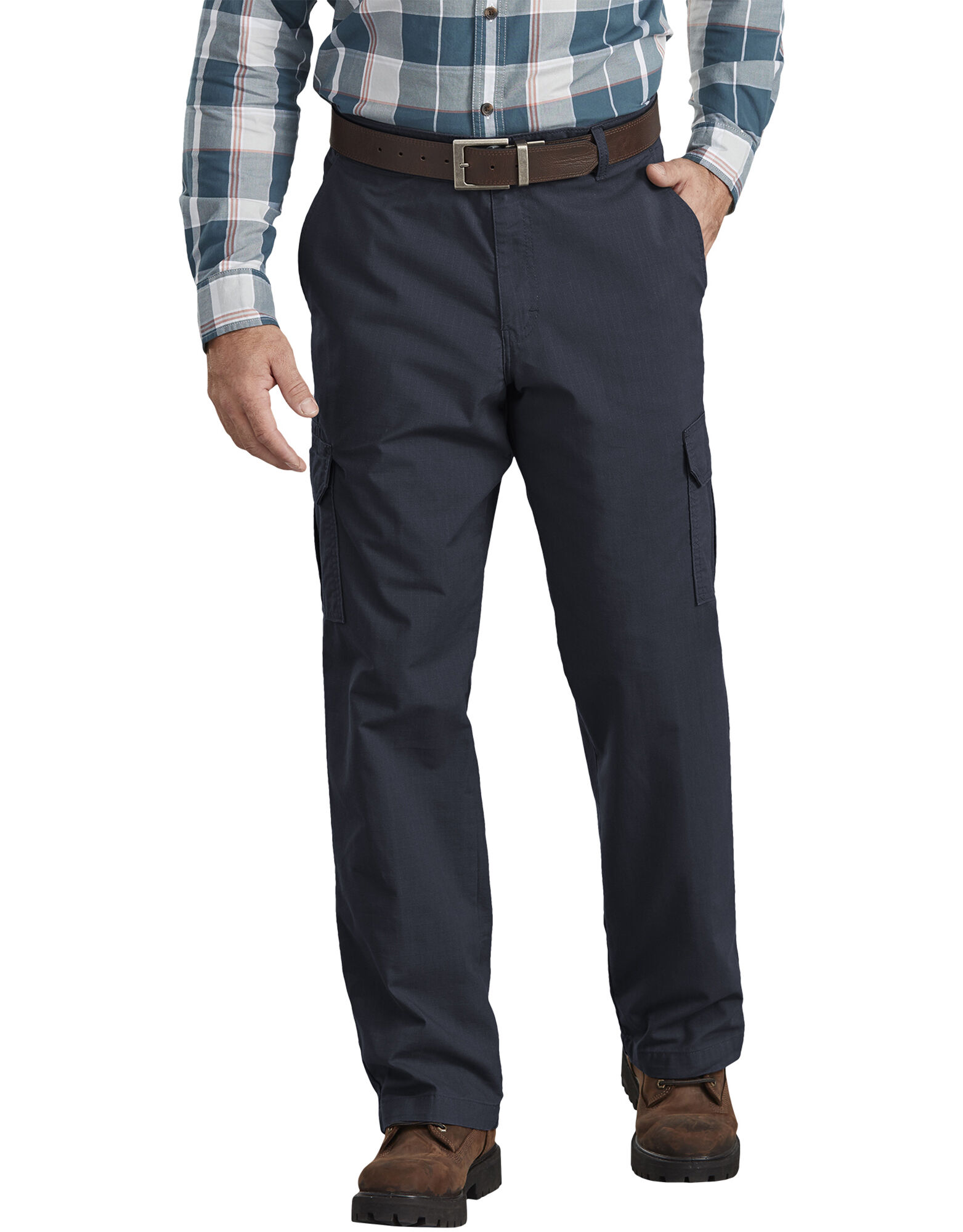 navy blue ripstop cargo pants