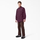 Chemise en coutil doubl&eacute;e de flanelle - Grape Wine &#40;GW9&#41;
