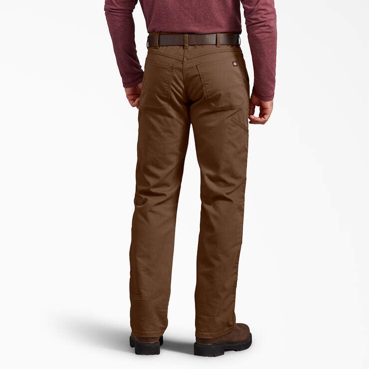Pantalon standard en coutil à genoux renforcés - Stonewashed Timber Brown (STB) numéro de l’image 2