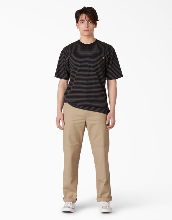 T-shirt &agrave; poche ray&eacute; - Black Heather Stripe &#40;HSB&#41;