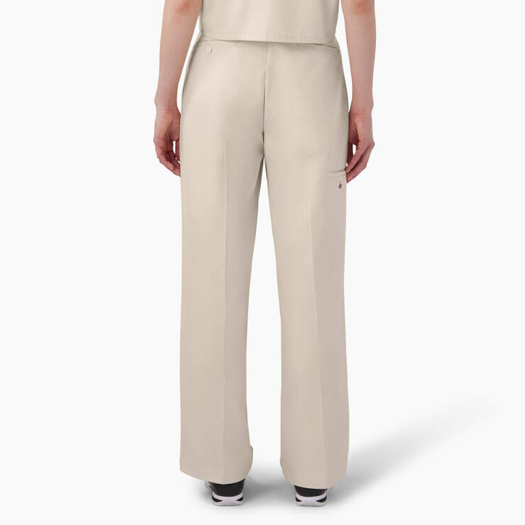 Pantalon de travail de coupe ample à genoux renforcés pour femmes - Stone Whitecap Gray (SN9) numéro de l’image 2