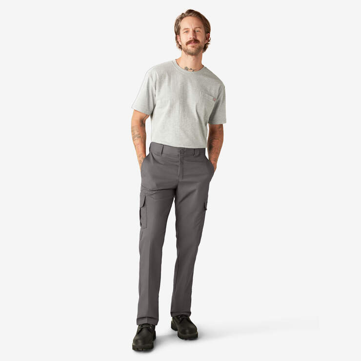 Pantalon cargo de coupe standard en tissu FLEX - Gravel Gray (VG) numéro de l’image 5