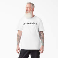 T-shirt emblématique à manches courtes de coupe décontractée avec imprimé - White (AWH)