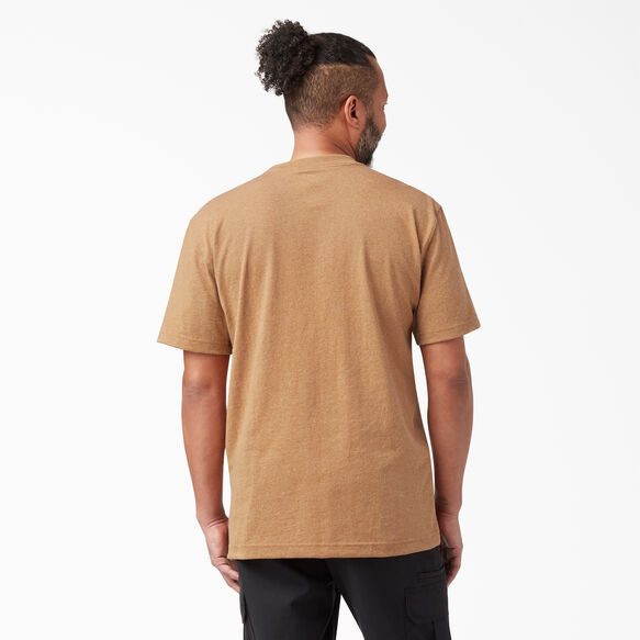 T-shirt en tissu chin&eacute; &eacute;pais &agrave; manches courtes - Brown Duck Heather &#40;BDH&#41;