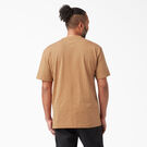 T-shirt en tissu chin&eacute; &eacute;pais &agrave; manches courtes - Brown Duck Heather &#40;BDH&#41;