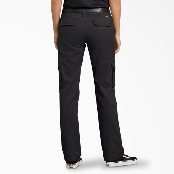 Pantalon cargo extensible pour femmes - Black &#40;BK&#41;