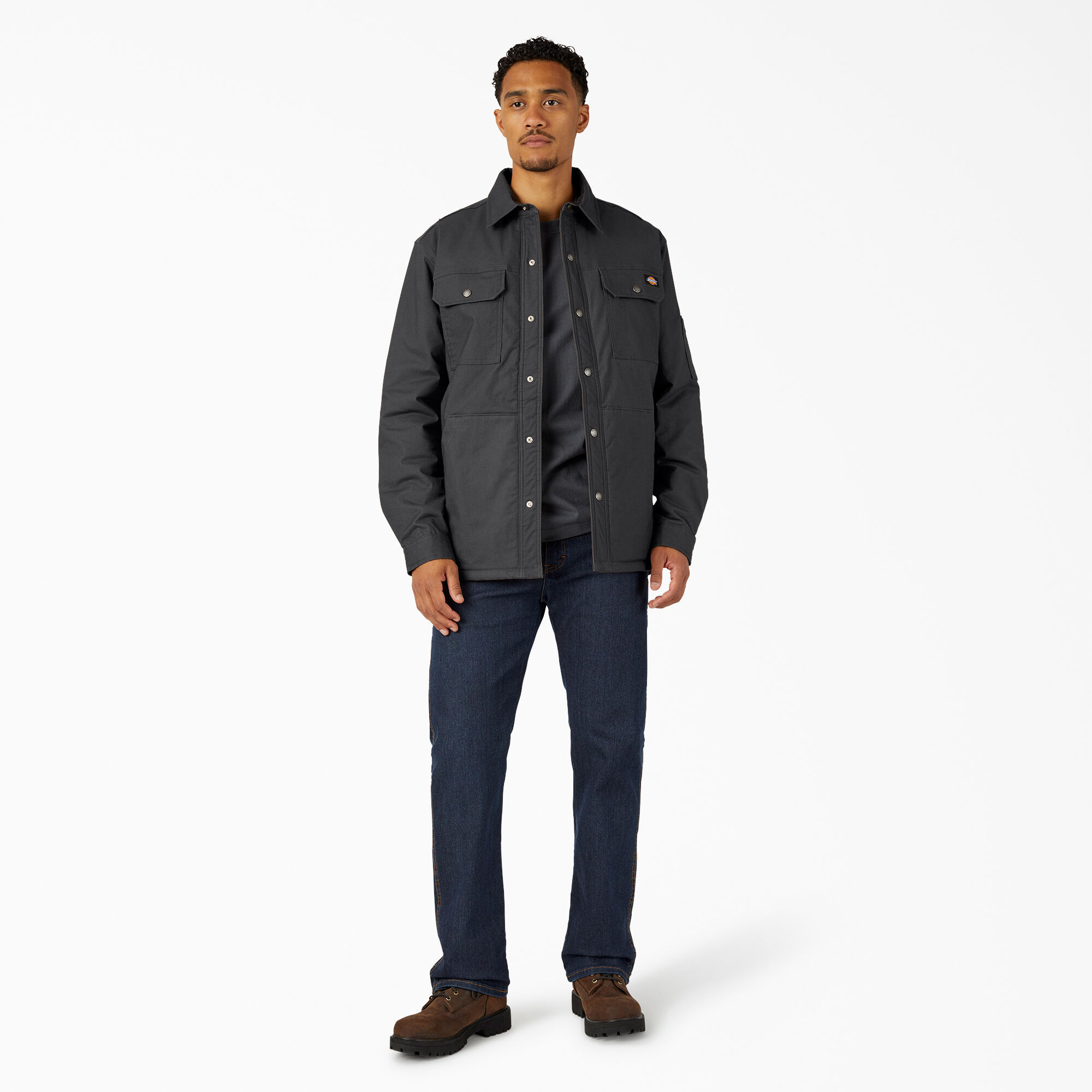 Dickies lined on sale overshirt relaxed fit