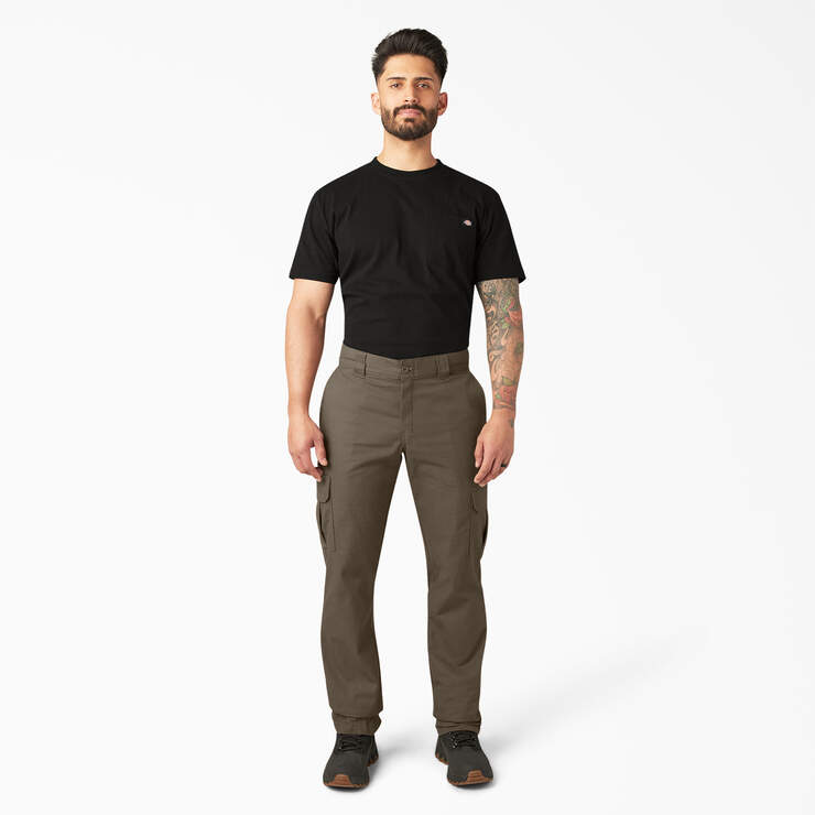 Pantalon cargo de coupe standard en tissu FLEX - Mushroom (MR1) numéro de l’image 4