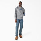 Chandail &agrave; capuchon hydrofuge &agrave; imprim&eacute; Workwear - Heather Gray &#40;HG&#41;