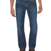 Jeans à 5 poches Dickies X-Series coupe décontractée jambe droite - Medium Indigo Blue (HMI)