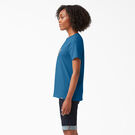 T-shirt avec logo pour femmes - Vallarta Blue &#40;V2B&#41;
