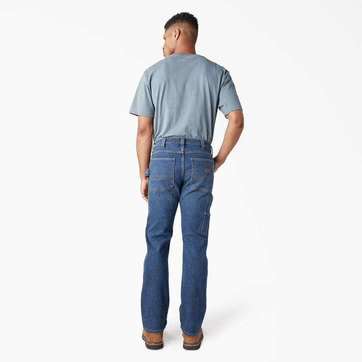 FLEX Regular Fit Carpenter Utility Jeans - Medium Denim Wash (MWI) image number 6