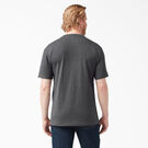 T-shirt en tissu chin&eacute; &eacute;pais &agrave; manches courtes - Charcoal Gray Heather &#40;CGH&#41;