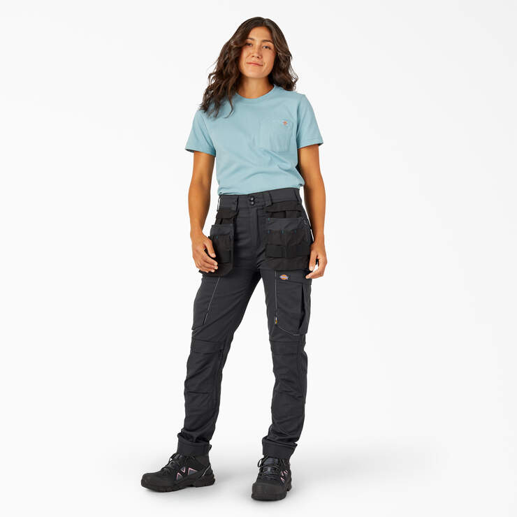Pantalon de travail de coupe décontractée FLEX pour femmes - Black (BK) numéro de l’image 4