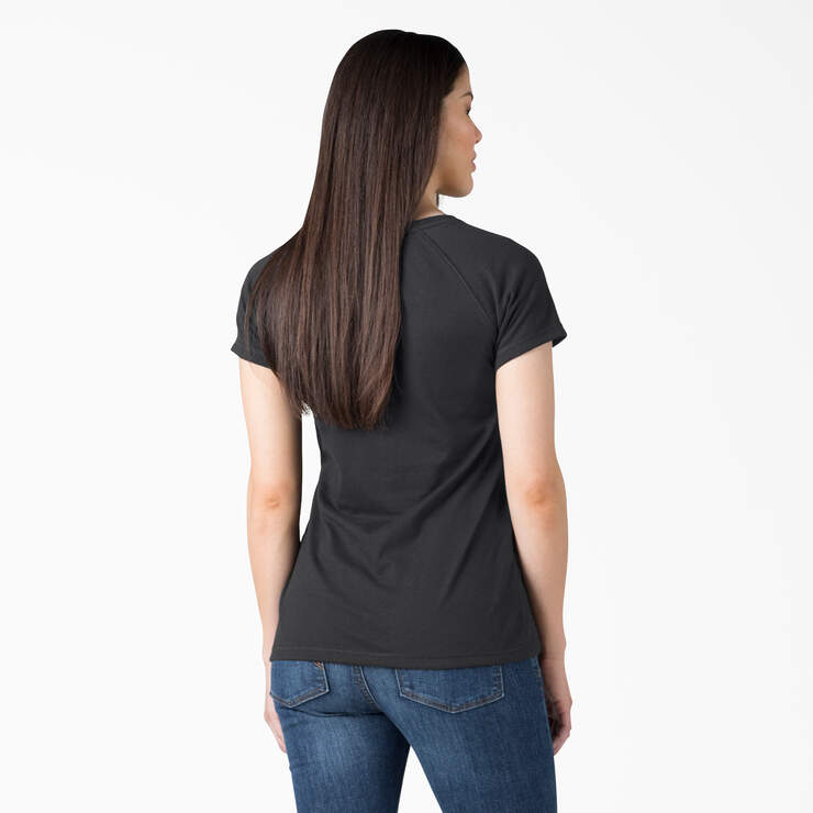 T-shirt fraîcheur à manches courtes pour femmes - Black (KBK) numéro de l’image 2
