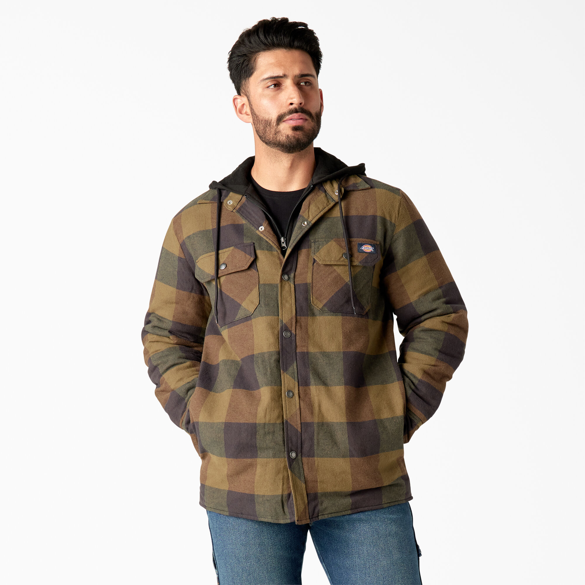 Dickies quilted shirt jacket 2025