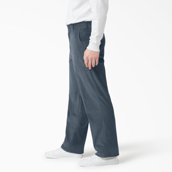 Pantalon en velours c&ocirc;tel&eacute; sans pli - Airforce Blue &#40;AF&#41;