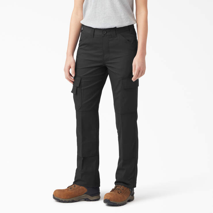 Pantalon cargo de coupe standard FLEX pour femmes - Black (BK) numéro de l’image 1