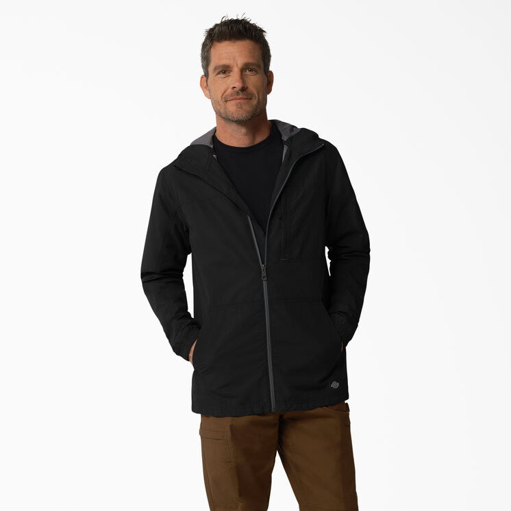 Manteau antid&eacute;chirure &agrave; capuchon fra&icirc;cheur ProTect - Black &#40;BK&#41;