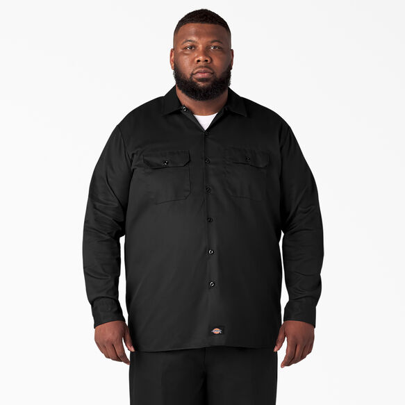 Long Sleeve Work Shirt - Black &#40;BK&#41;