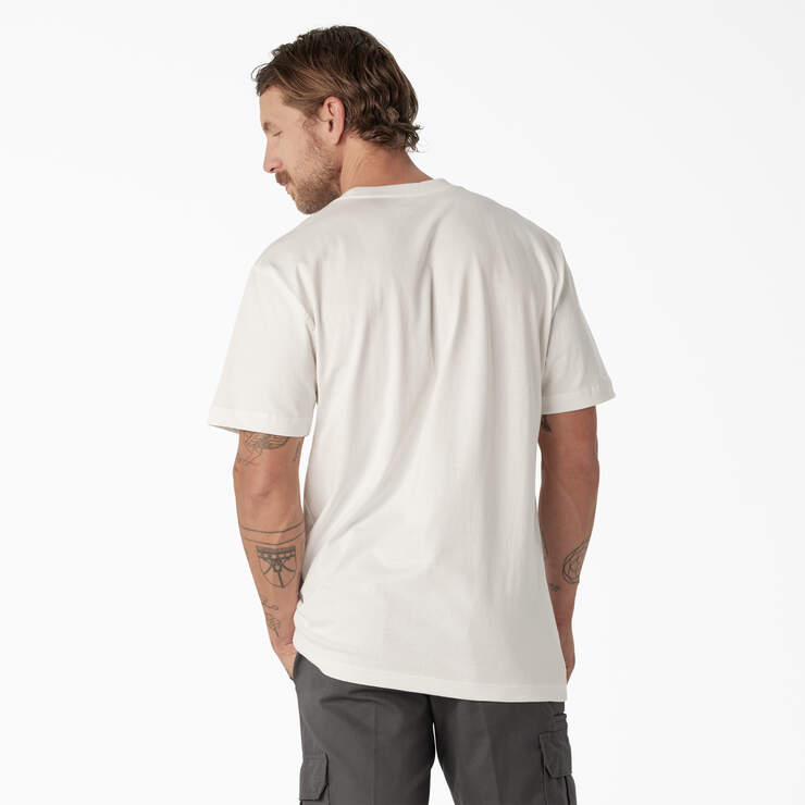 Short Sleeve Heavyweight Logo T-Shirt - White (WH) image number 2