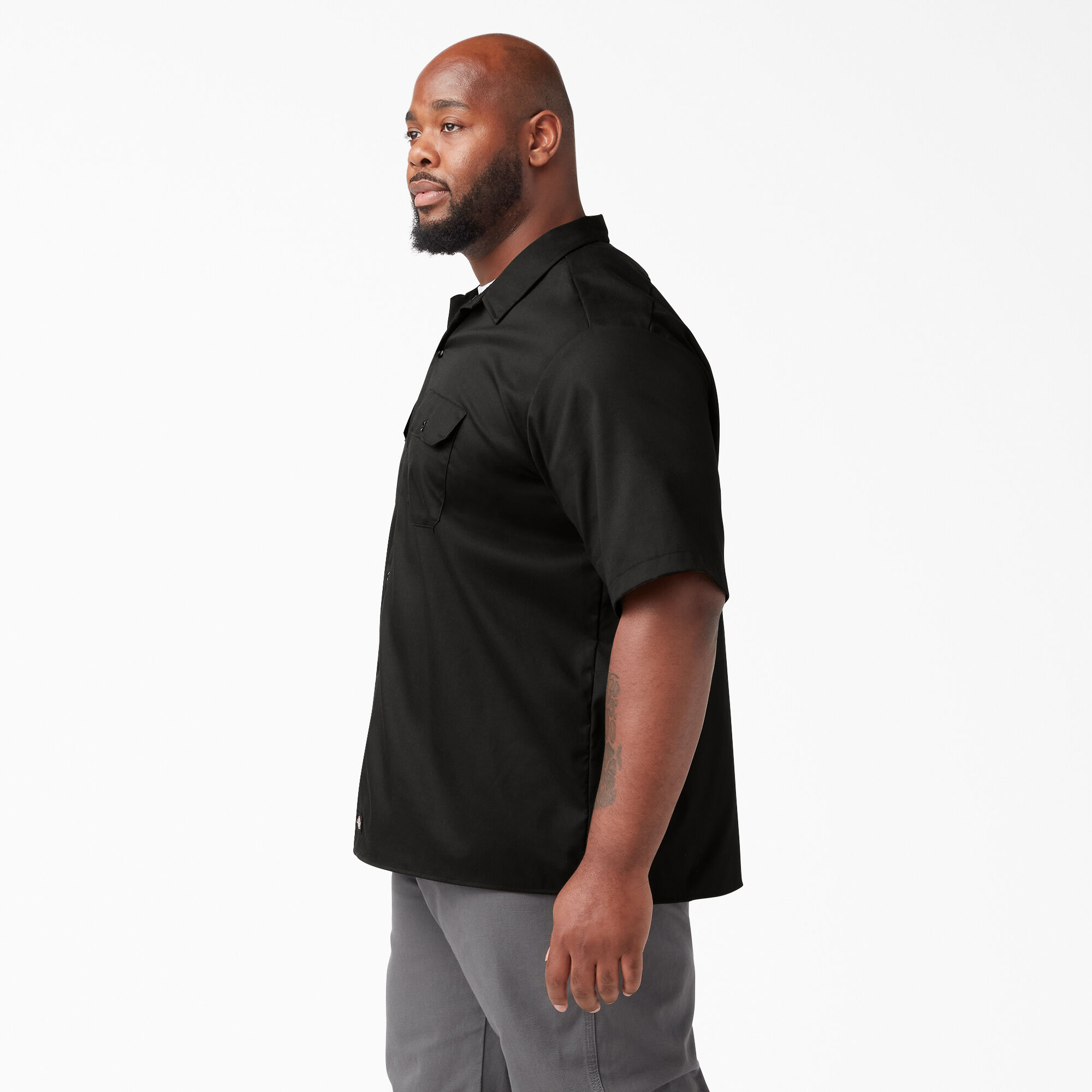 Flex Relaxed Fit Short Sleeve Twill Work Shirt Dickies Canada