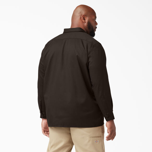 Long Sleeve Work Shirt - Dark Brown &#40;DB&#41;