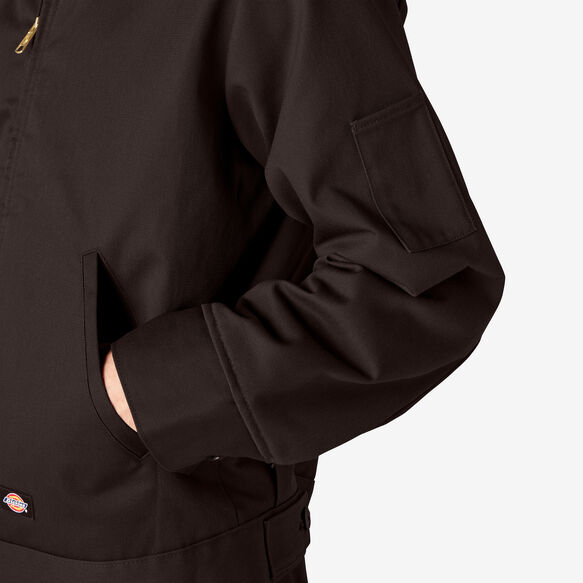 Insulated Eisenhower Jacket - Dark Brown &#40;DB&#41;
