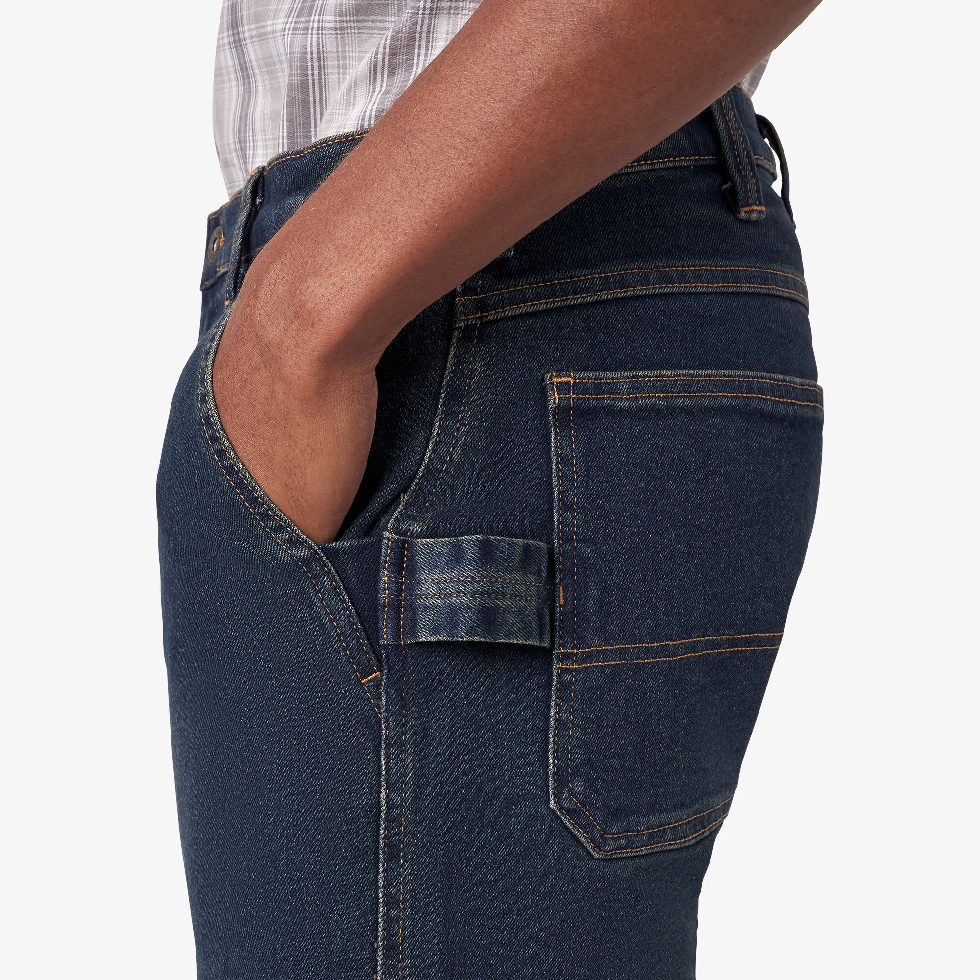 Men's Denim Utility Shorts, 11