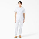 Women&#39;s Cooling Short Sleeve Coveralls - White &#40;WH&#41;