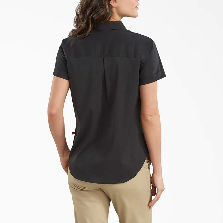 Women’s Button-Up Shirt - Black (BK) image number 2
