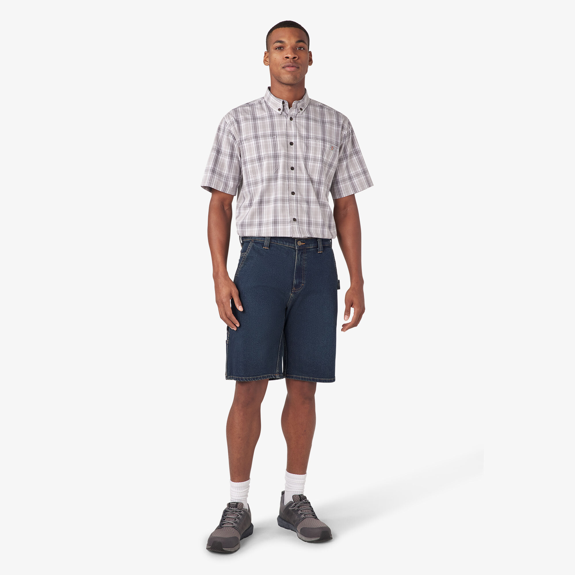 Men's Denim Utility Shorts, 11