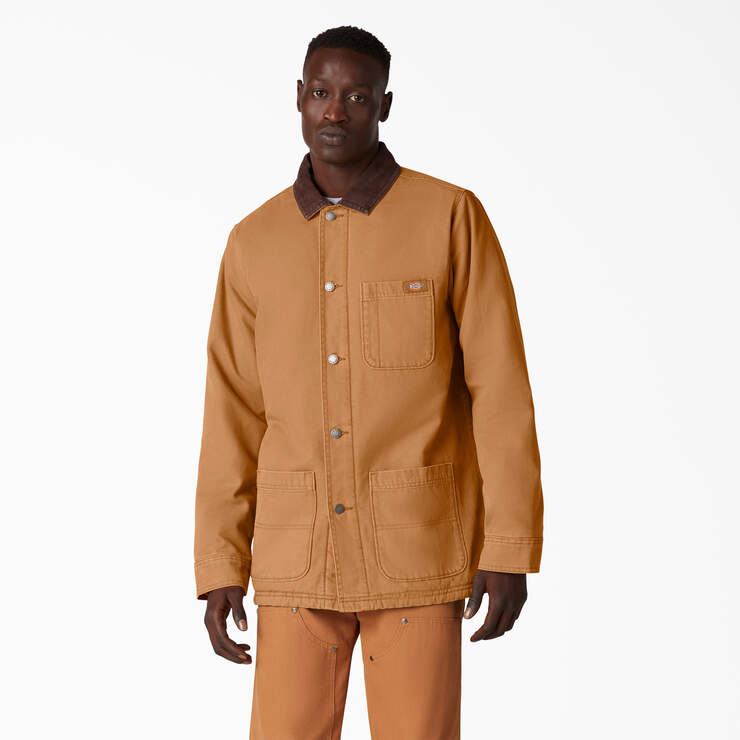 Manteau de travail en toile de coutil - Stonewashed Brown Duck (SBD) numéro de l’image 1