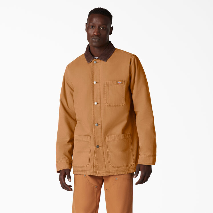 Manteau de travail en toile de coutil - Stonewashed Brown Duck &#40;SBD&#41;