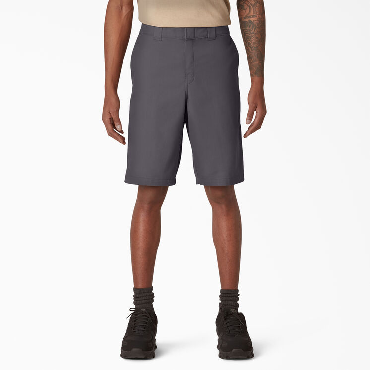 Cooling Active Waist Shorts, 11&quot; - Charcoal Gray &#40;CH&#41;