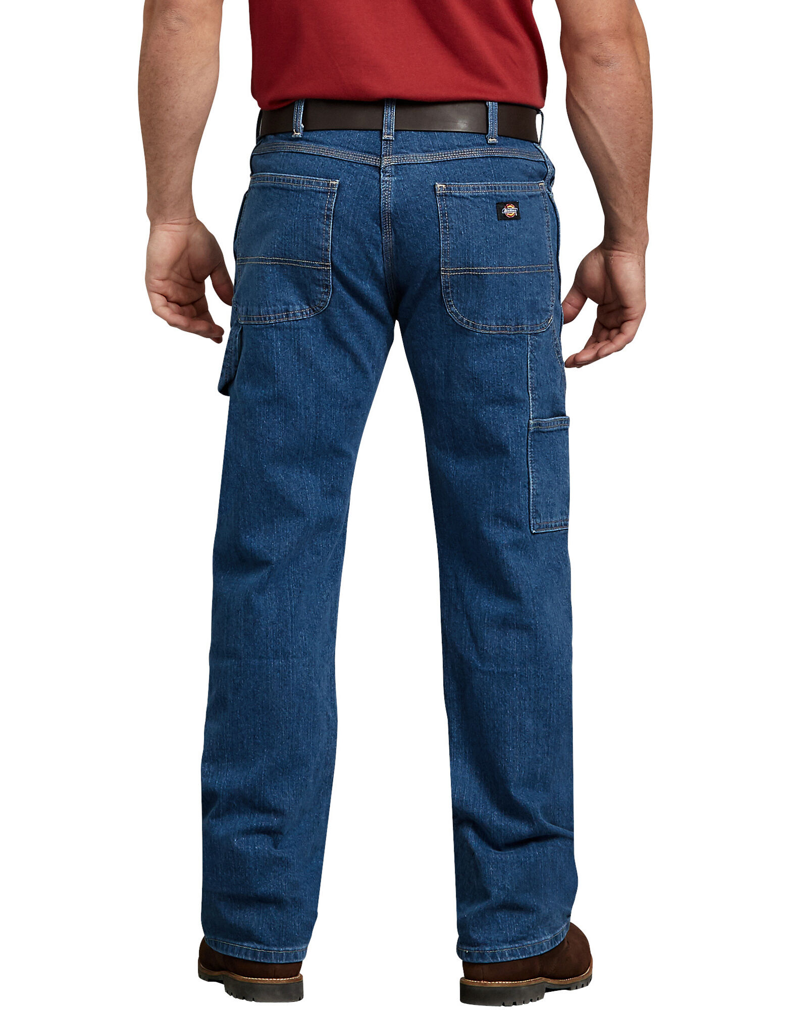 Carpenter Jeans , Stonewashed Indigo Blue | Relaxed Straight Leg | Dickies