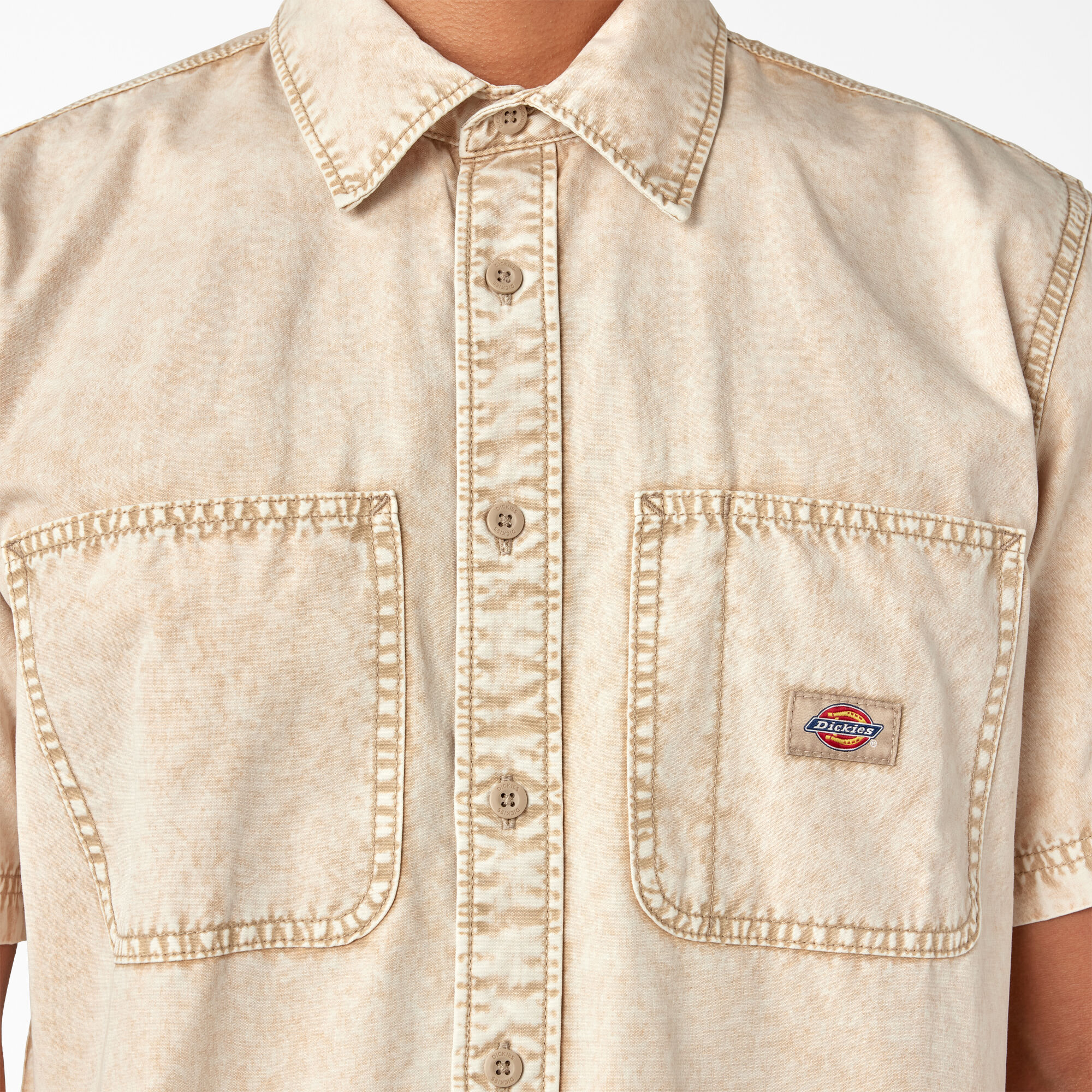 Dickies short sleeve denim shirt on sale