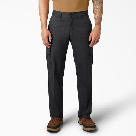 FLEX Relaxed Fit Cargo Pants - Black &#40;BK&#41;