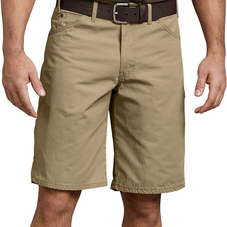 Relaxed Fit Ripstop Carpenter Shorts, 11" - Rinsed Khaki (RKH) image number 1