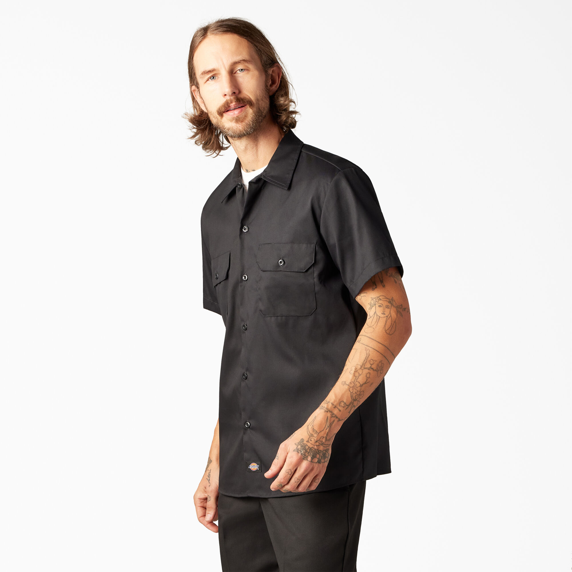 Mens slim fit short sleeve dress shirts sales