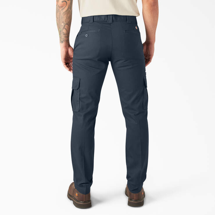 Slim Fit Cargo Pants - Dark Navy (DN) image number 2