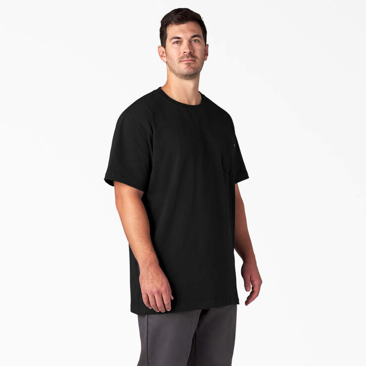 T-shirt épais à manches courtes - Black (BK) numéro de l’image 8