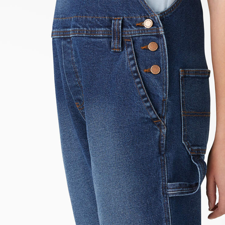 Salopette garçonne en jeans pour femmes - Retro Stonewashed (RSW) numéro de l’image 5
