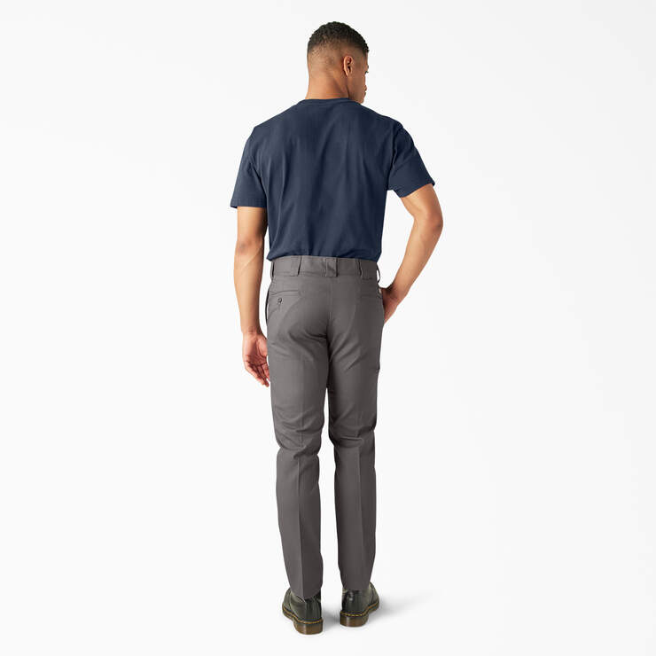 Pantalon de travail de coupe ajustée à jambe fuselée et à poche multi-usage - Gravel Gray (VG) numéro de l’image 5