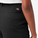 Pantalon de coupe d&eacute;contract&eacute;e &agrave; jambe large pour femmes - Rinsed Black &#40;RBK&#41;